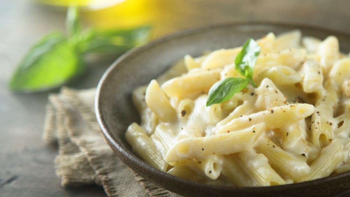 Liofilizat Travellunch: Spaghetti w sosie ziołowo-śmietanowym